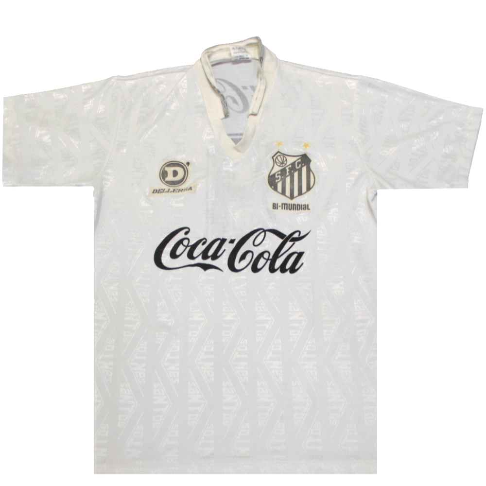 Santos 1993-1994 Home Shirt *9 (Excellent) L