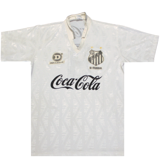 Santos 1993-1994 Home Shirt *9 (Excellent) L