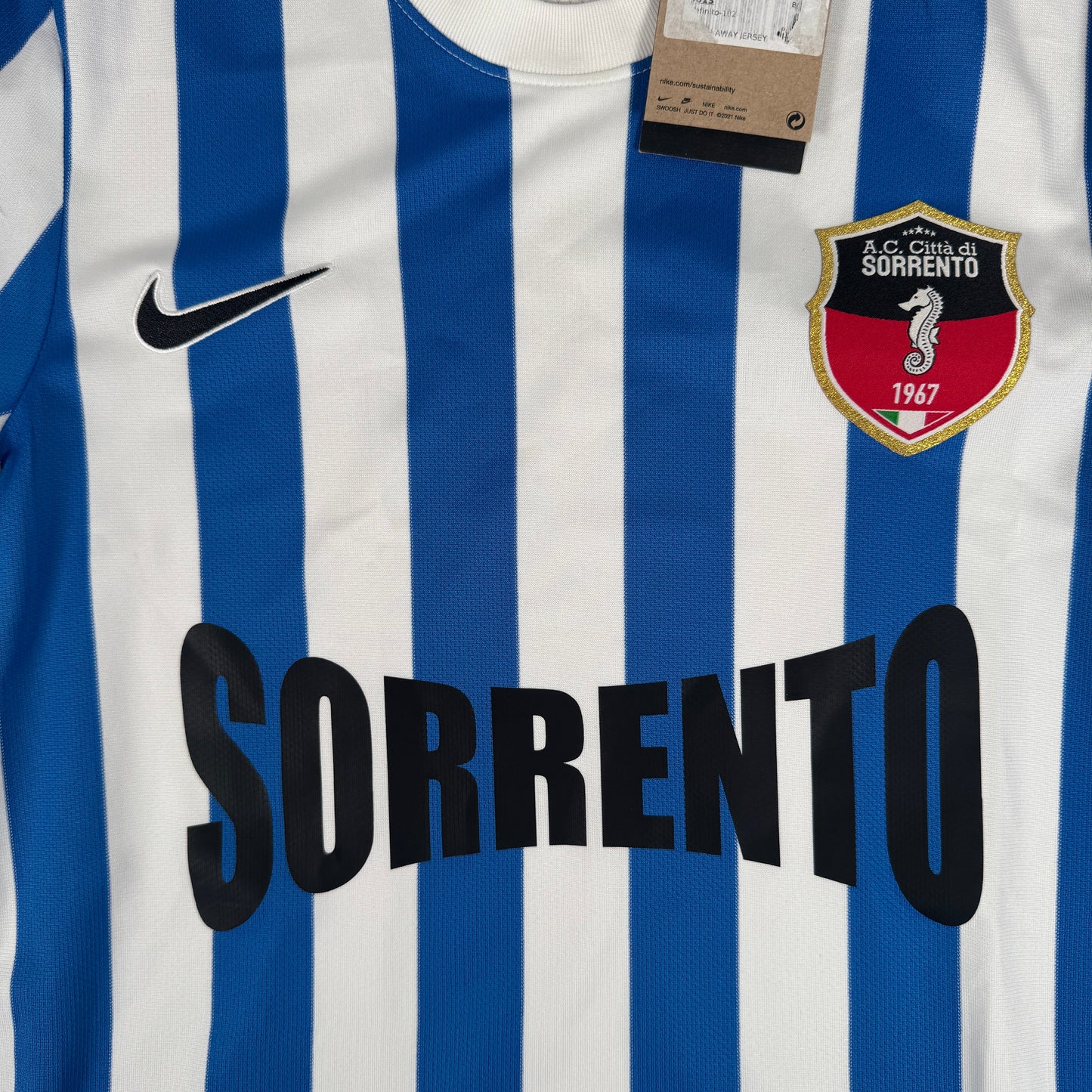 Sorrento Calcio 2014/2015 Away Football Shirt Small BNWT