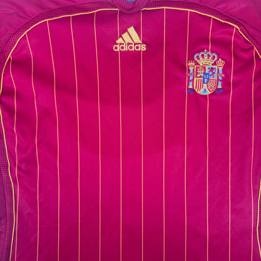 Spain 2006/2007/2008 Home Football Shirt XL