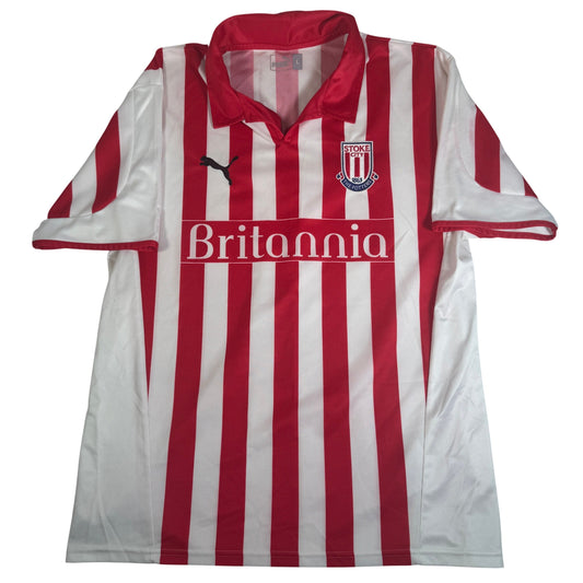 Stoke City 2004/2005 Home Shirt Large