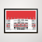 Stoke City Art Print of Bet365 Stadium