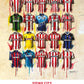 Stoke City FC Shirts - A2 Signed Limited Edition Prints