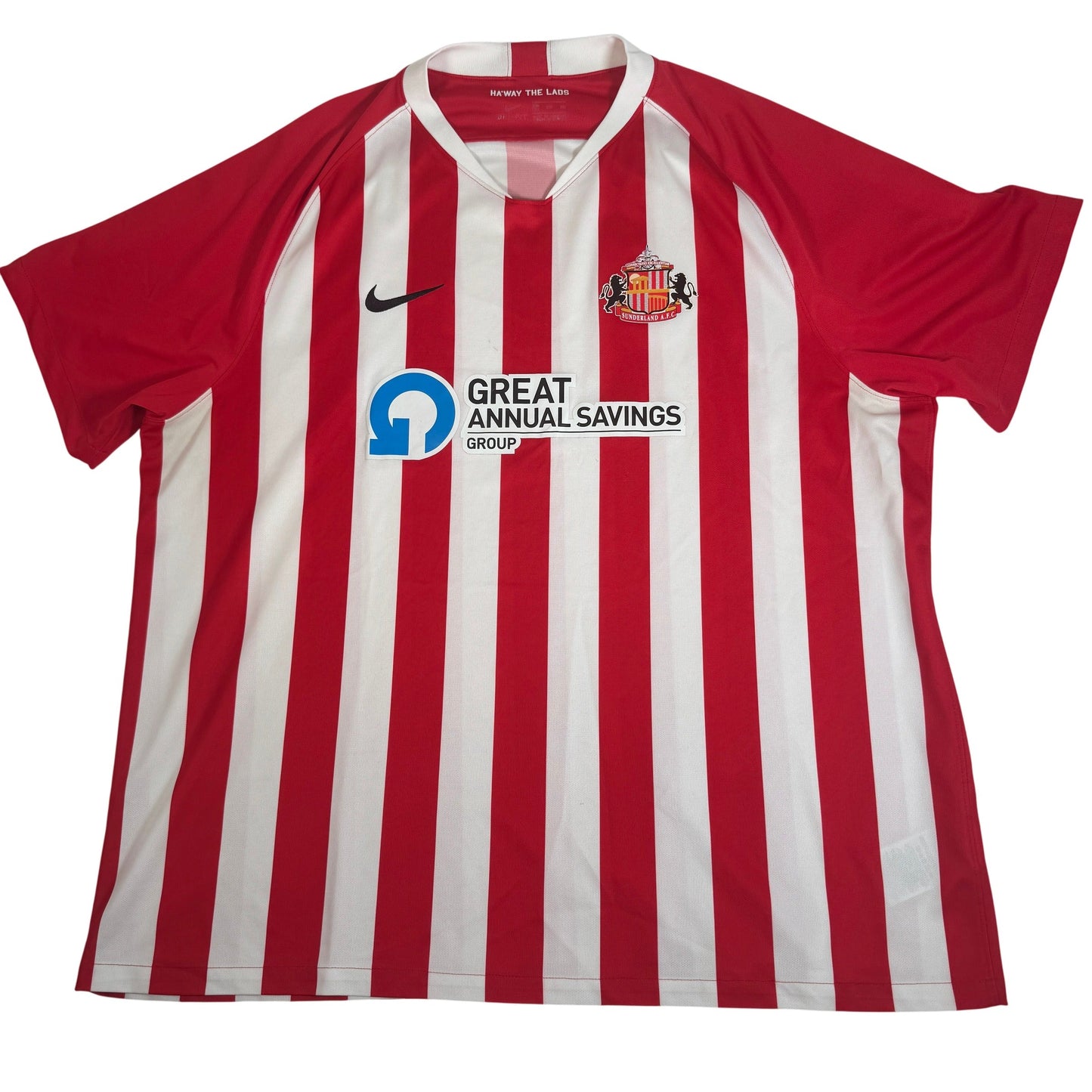 Sunderland 2020/2021 Home Football Shirt 3XL