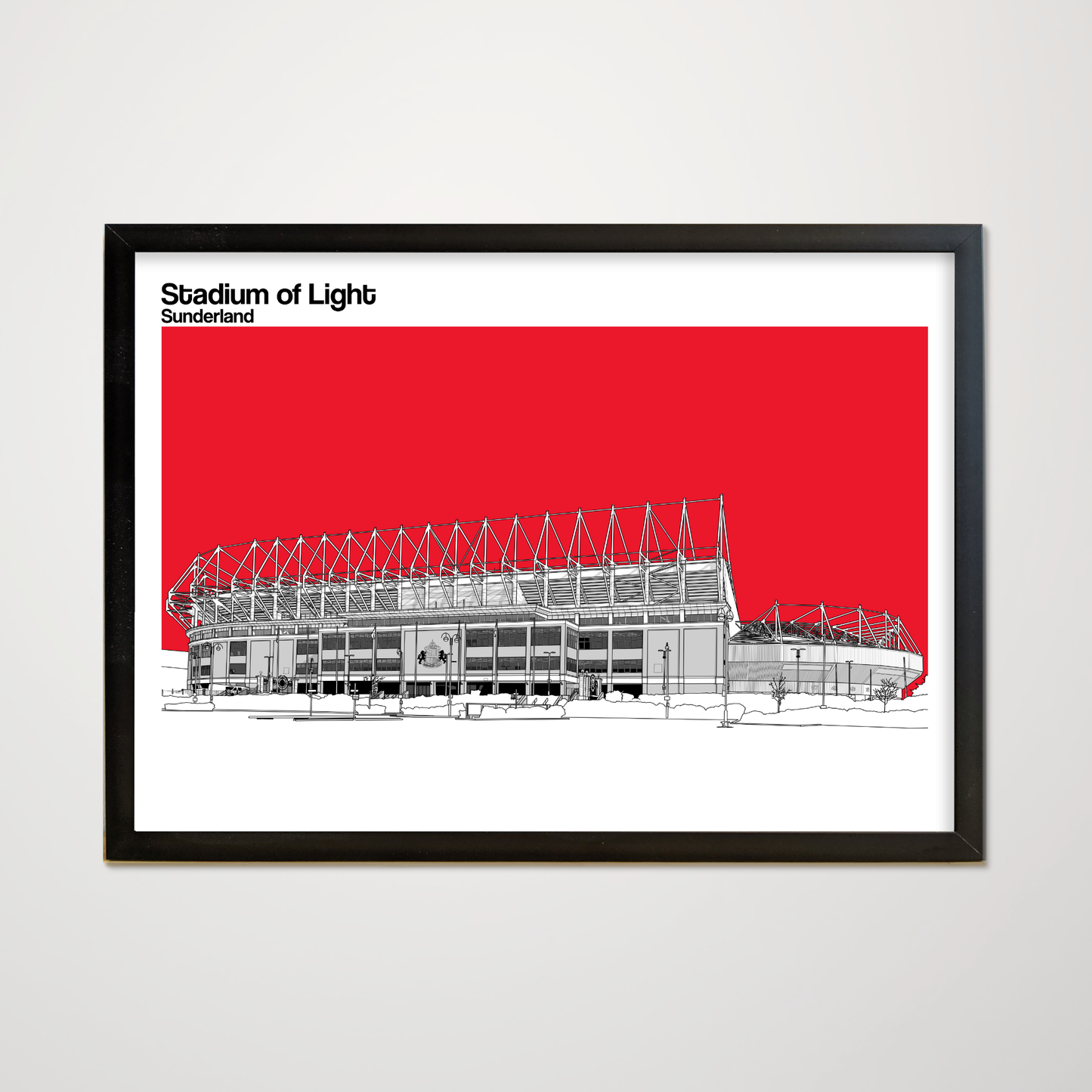 Sunderland AFC Stadium Posters