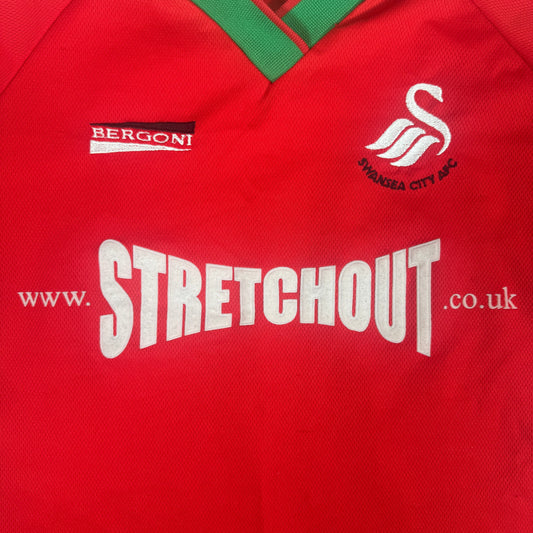 Swansea City 2000/2001 Away Football Shirt Medium