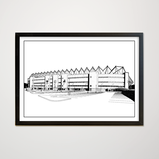 Swansea City Swansea.com Stadium Prints