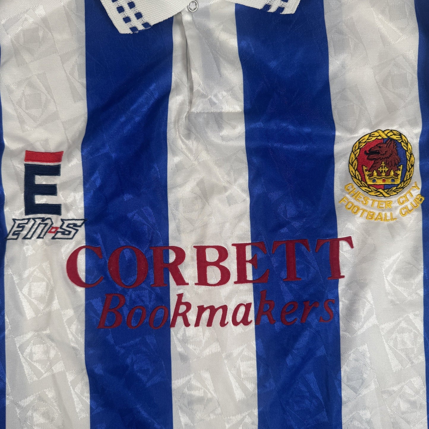 Chester City 1993/1994 Home Shirt Large