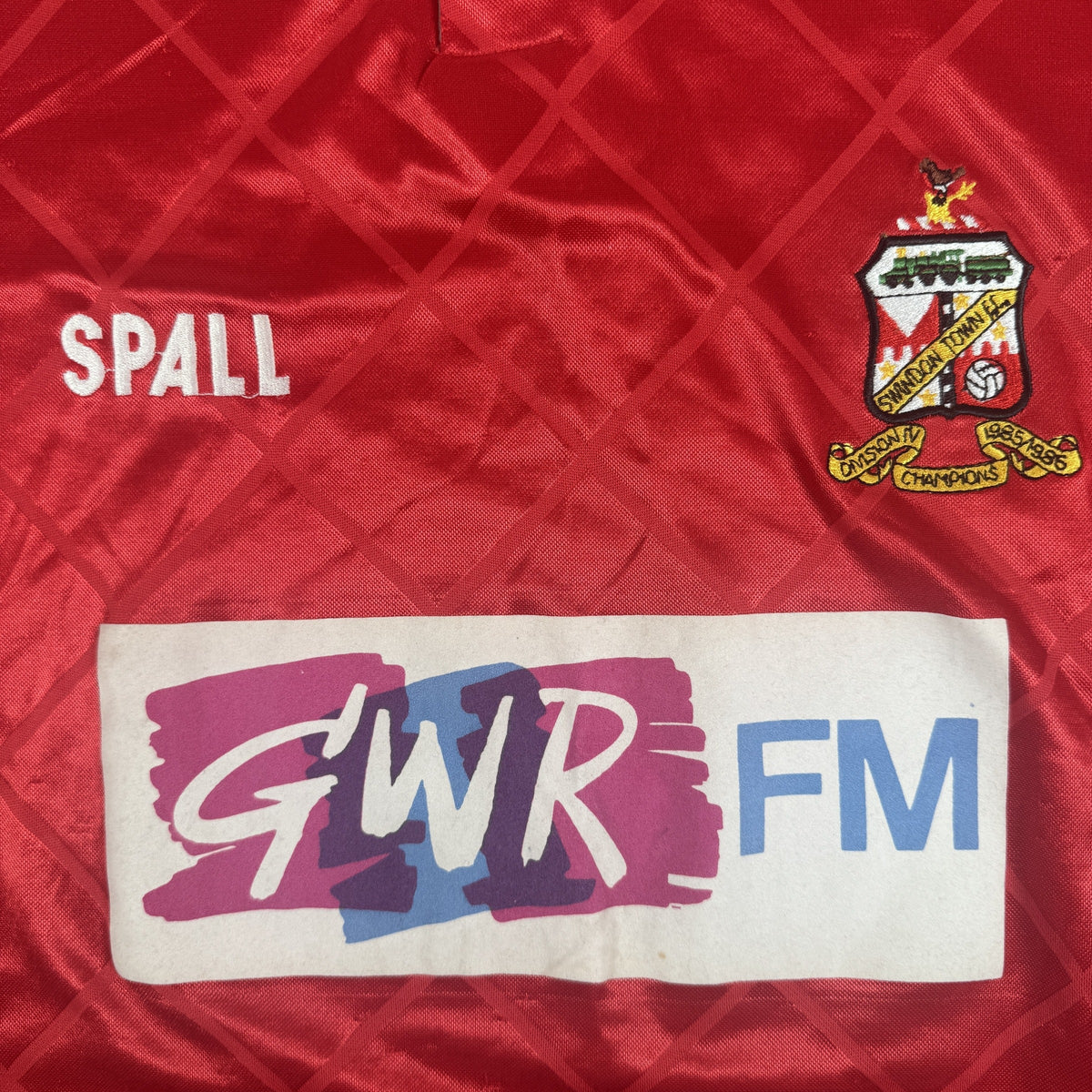 Swindon Town 1989/1990/1991 Home Football Shirt Medium