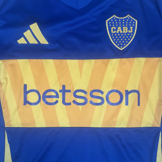 Boca Juniors 2024/2025 Home Football Shirt Small