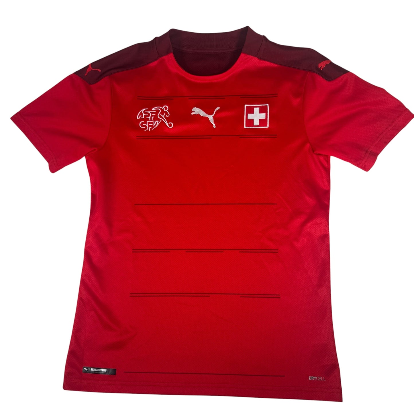 Switzerland 2020/2021 Home Football Shirt Small