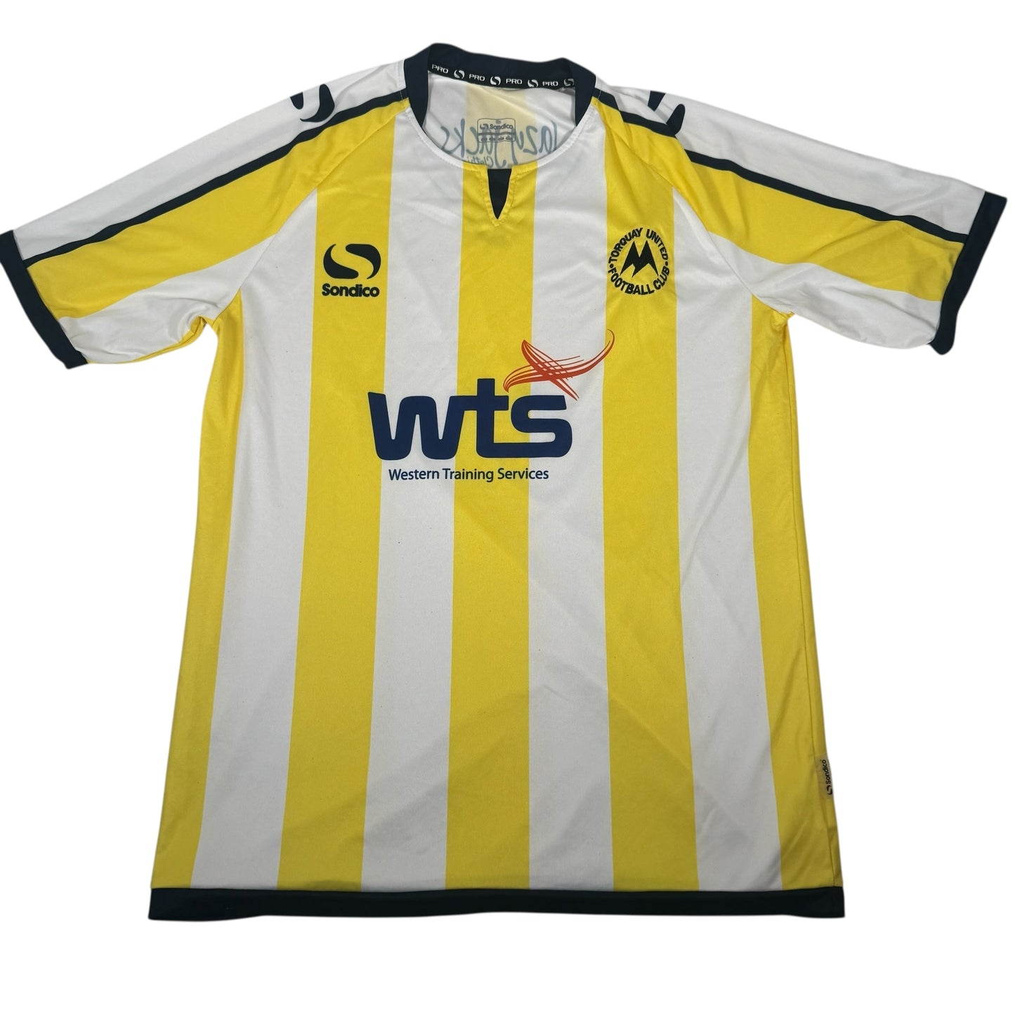 Torquay United 2013/2014 Home Football Shirt Large