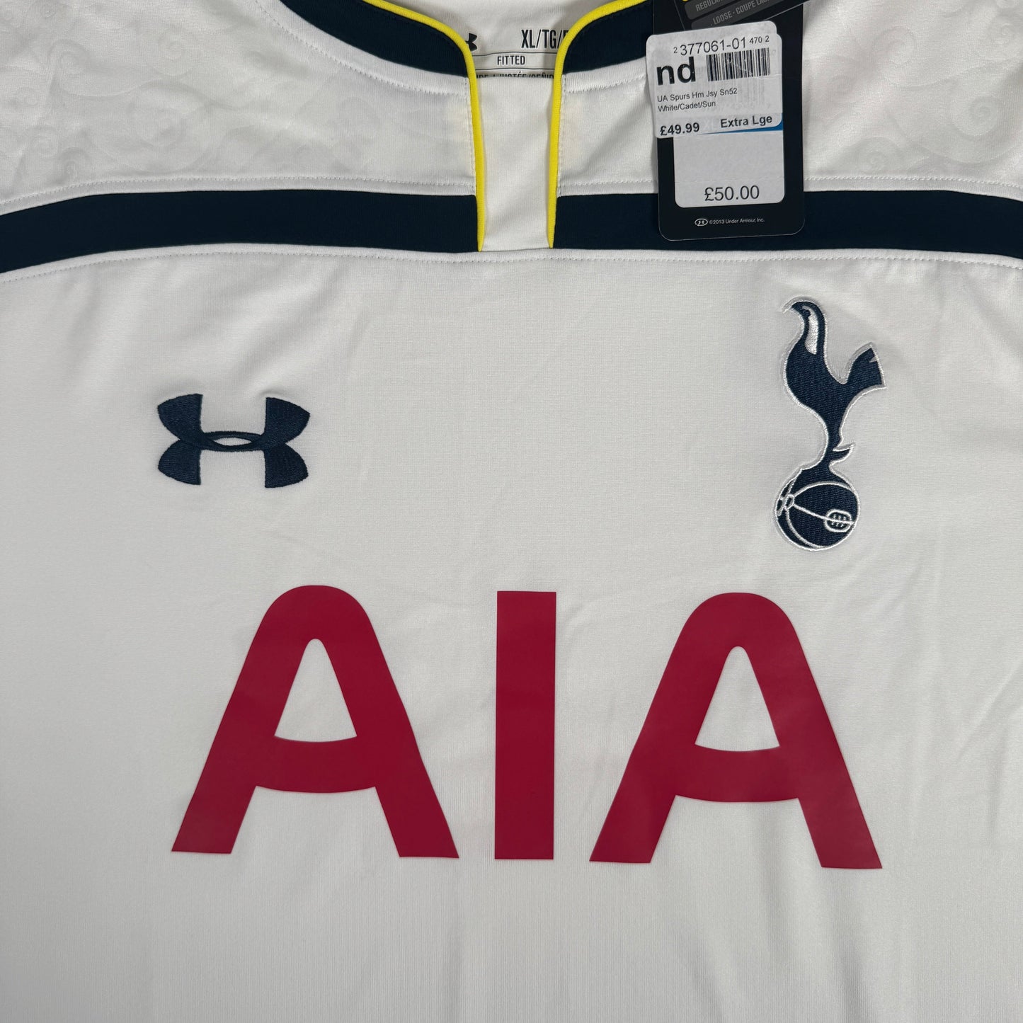 Tottenham Hotspur 2014/2015 Home Football Shirt XL BNWT