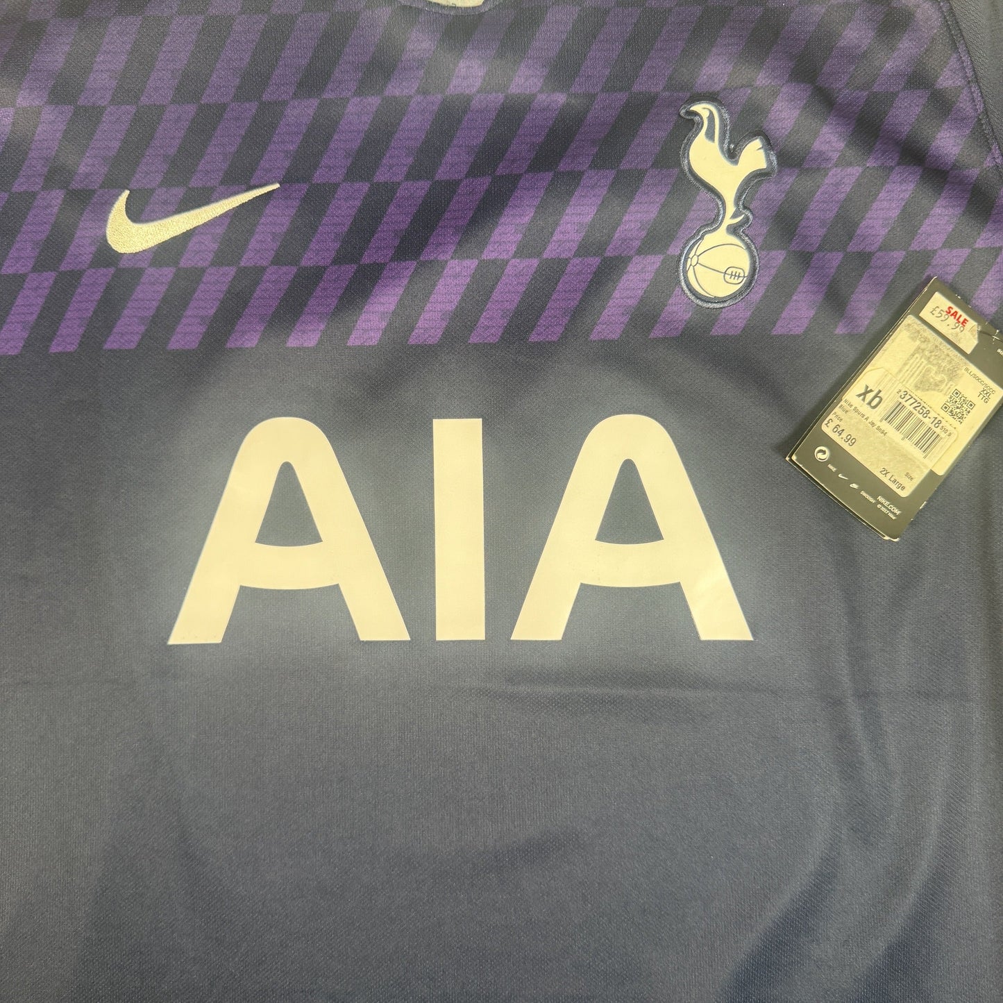 Tottenham Hotspur 2019/2020 Away Shirt XXL BNWT