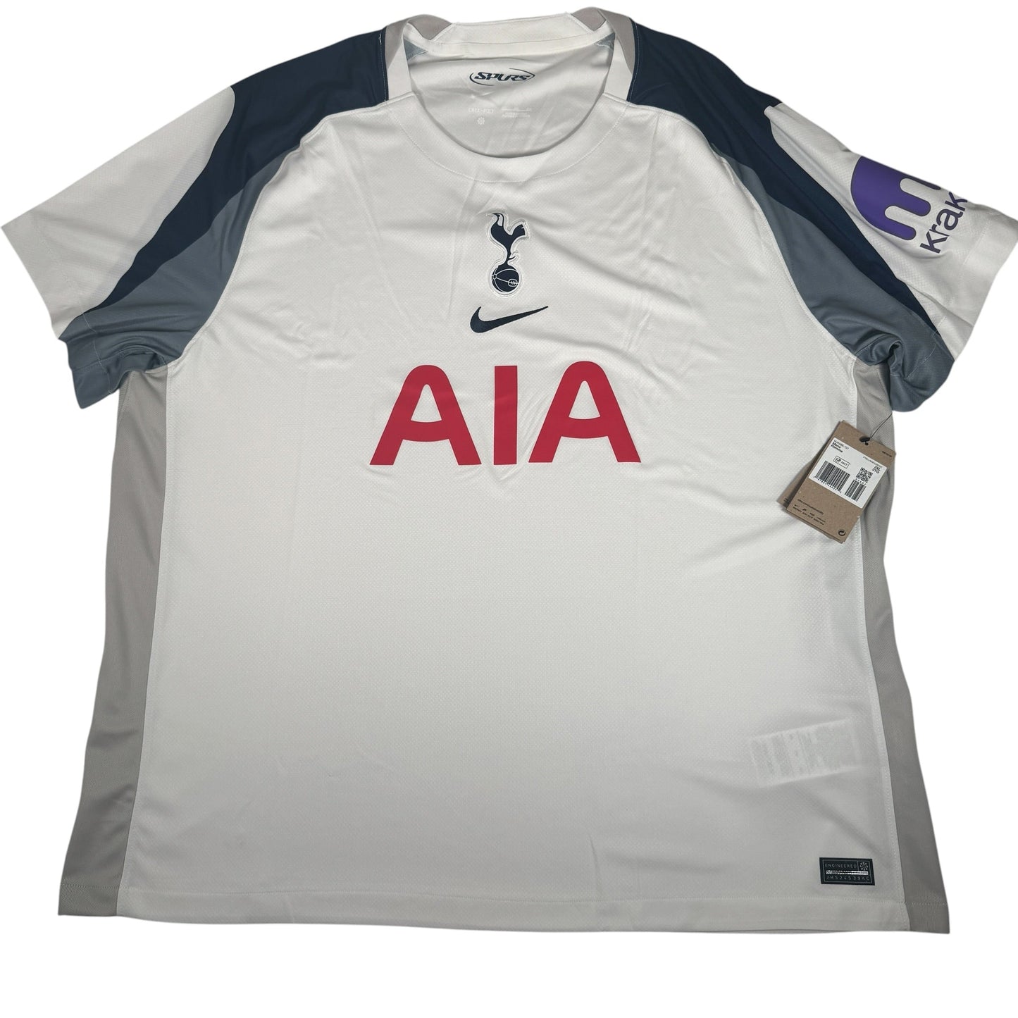 Tottenham Hotspur 2025/2026 Home Shirt 3XL BNWT
