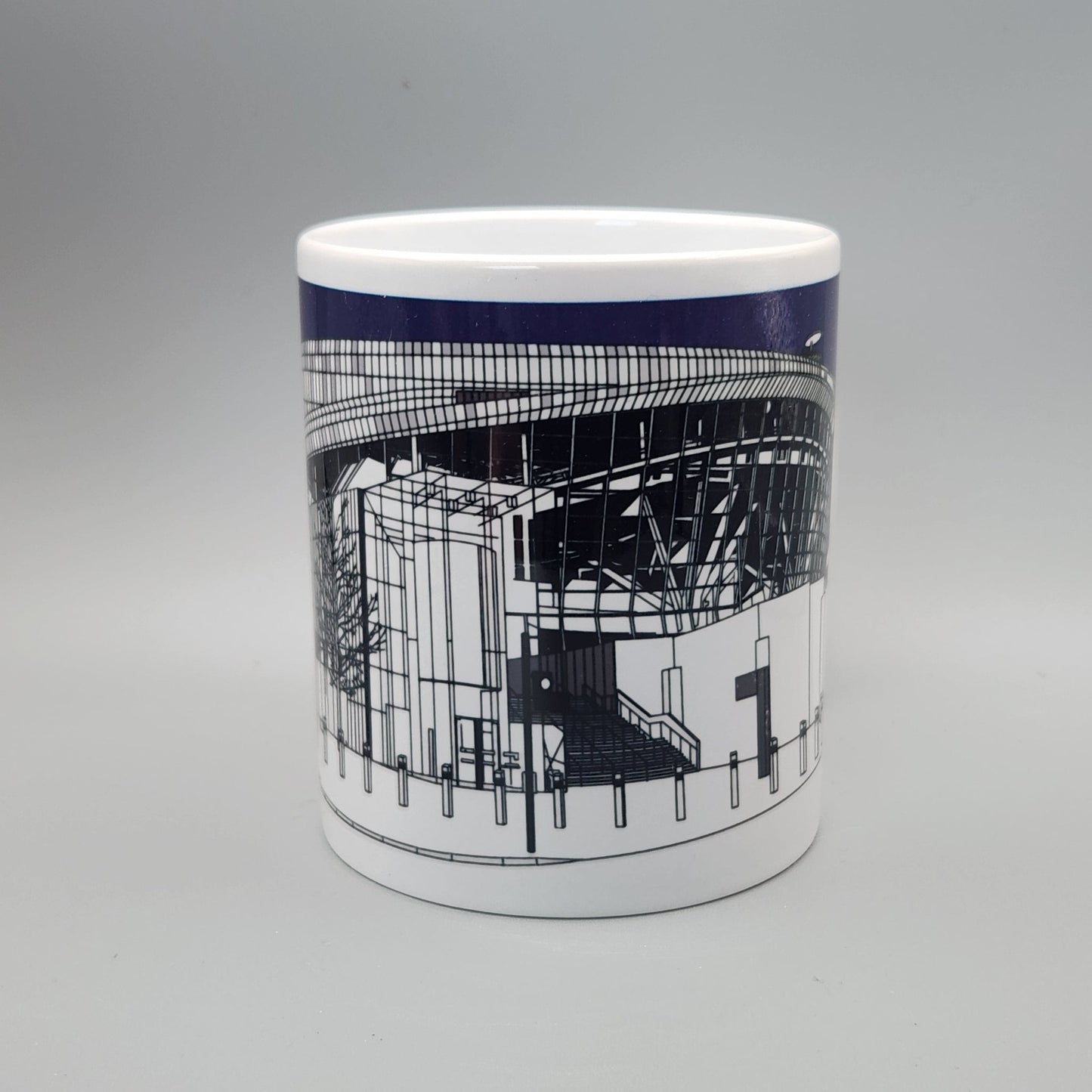 Tottenham Hotspur Stadium Illustrated Mug