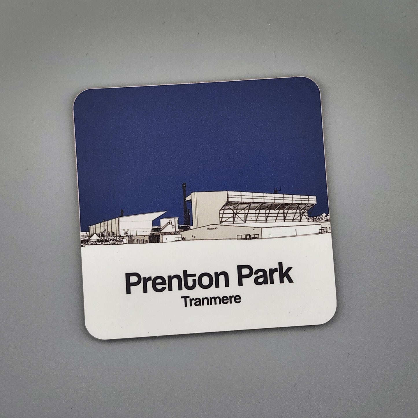 Tranmere Rovers FC coaster of Prenton Park