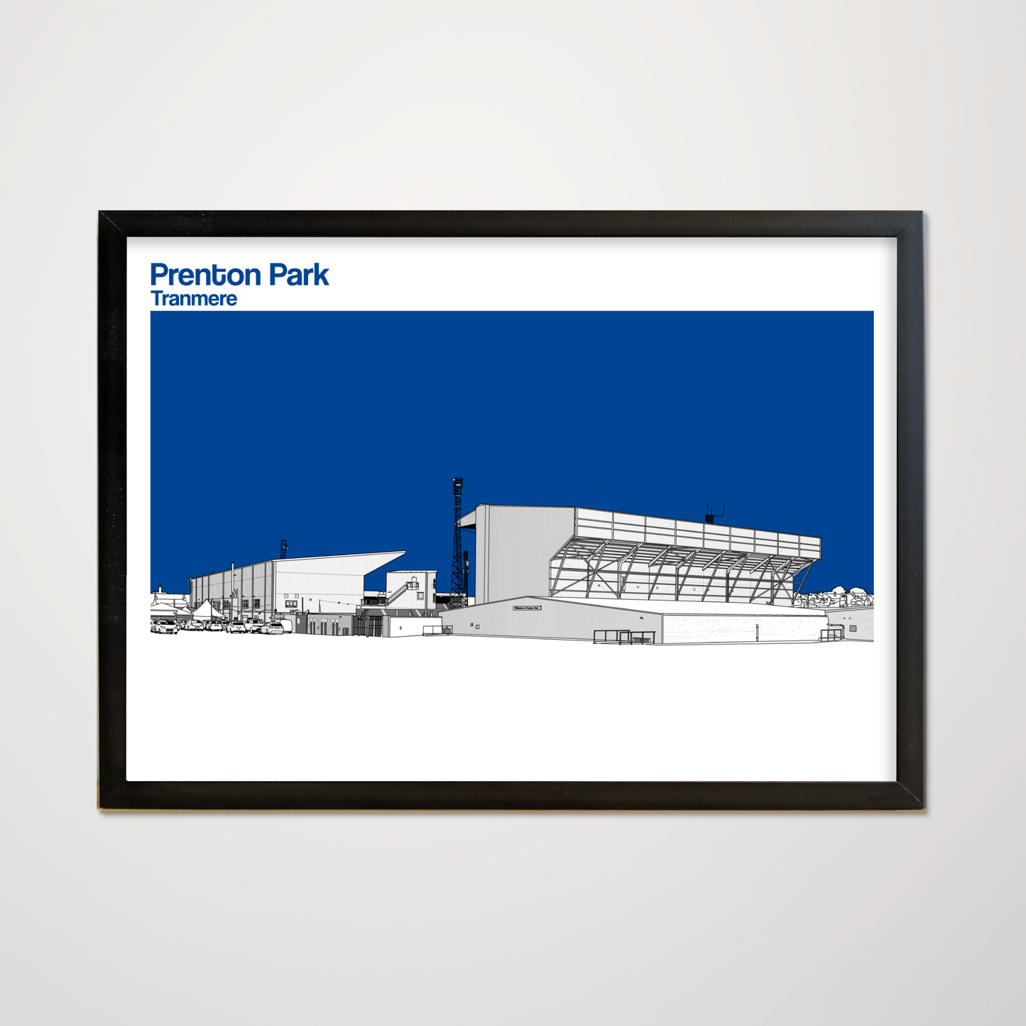 Tranmere Rovers Posters of Prenton Park