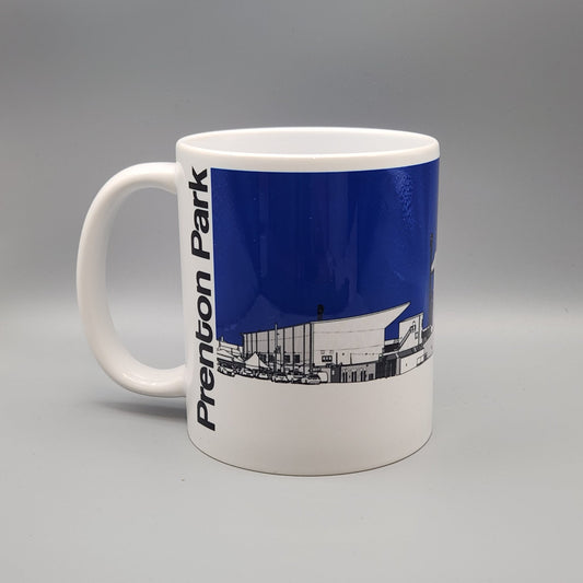 Tranmere Rovers mug of Prenton Park.