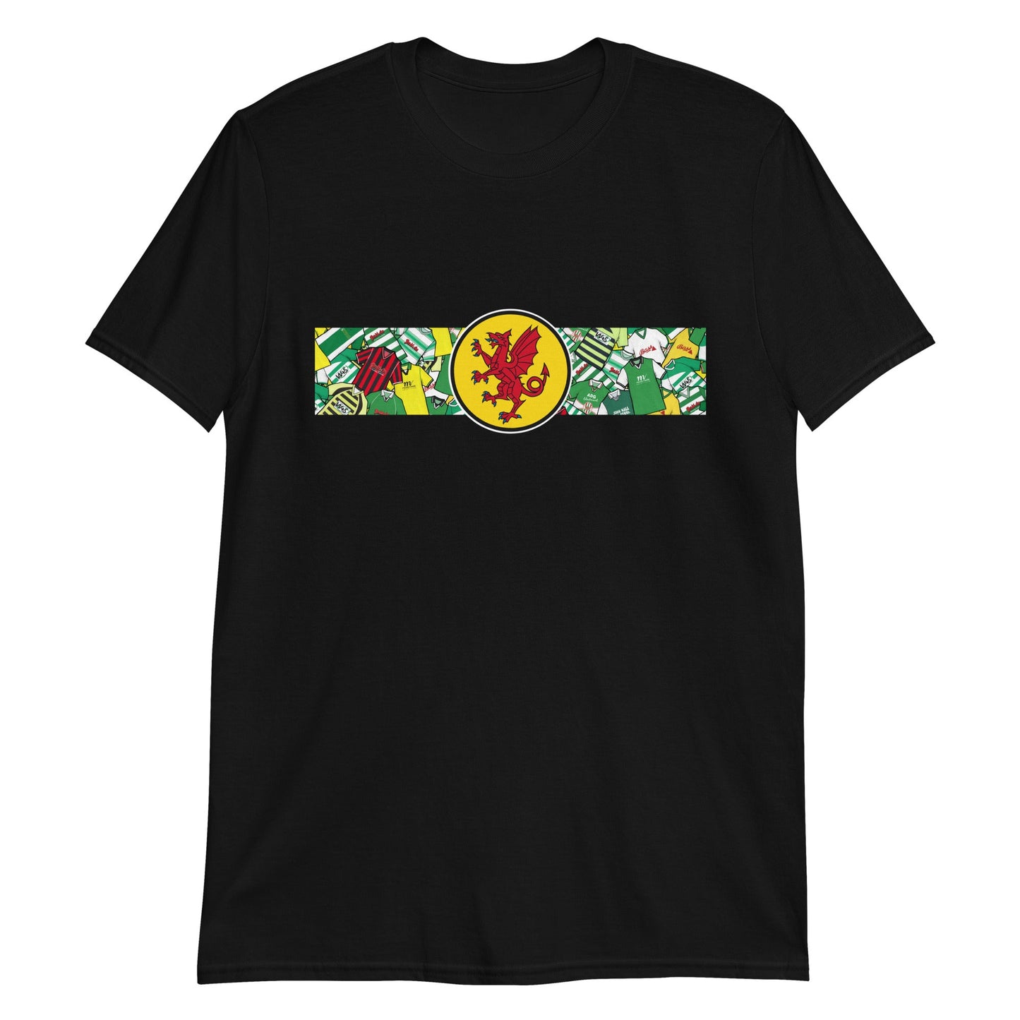 Somerset Flag & Yeovil Football Retro Jerseys Unisex T-Shirt