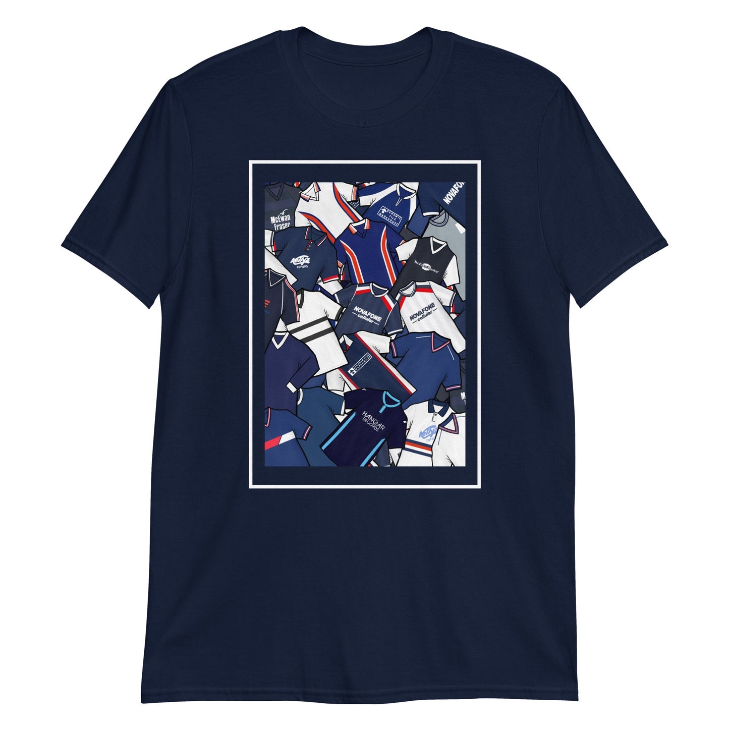 Dundee Classic Shirts Collage Retro Football Unisex T-Shirt
