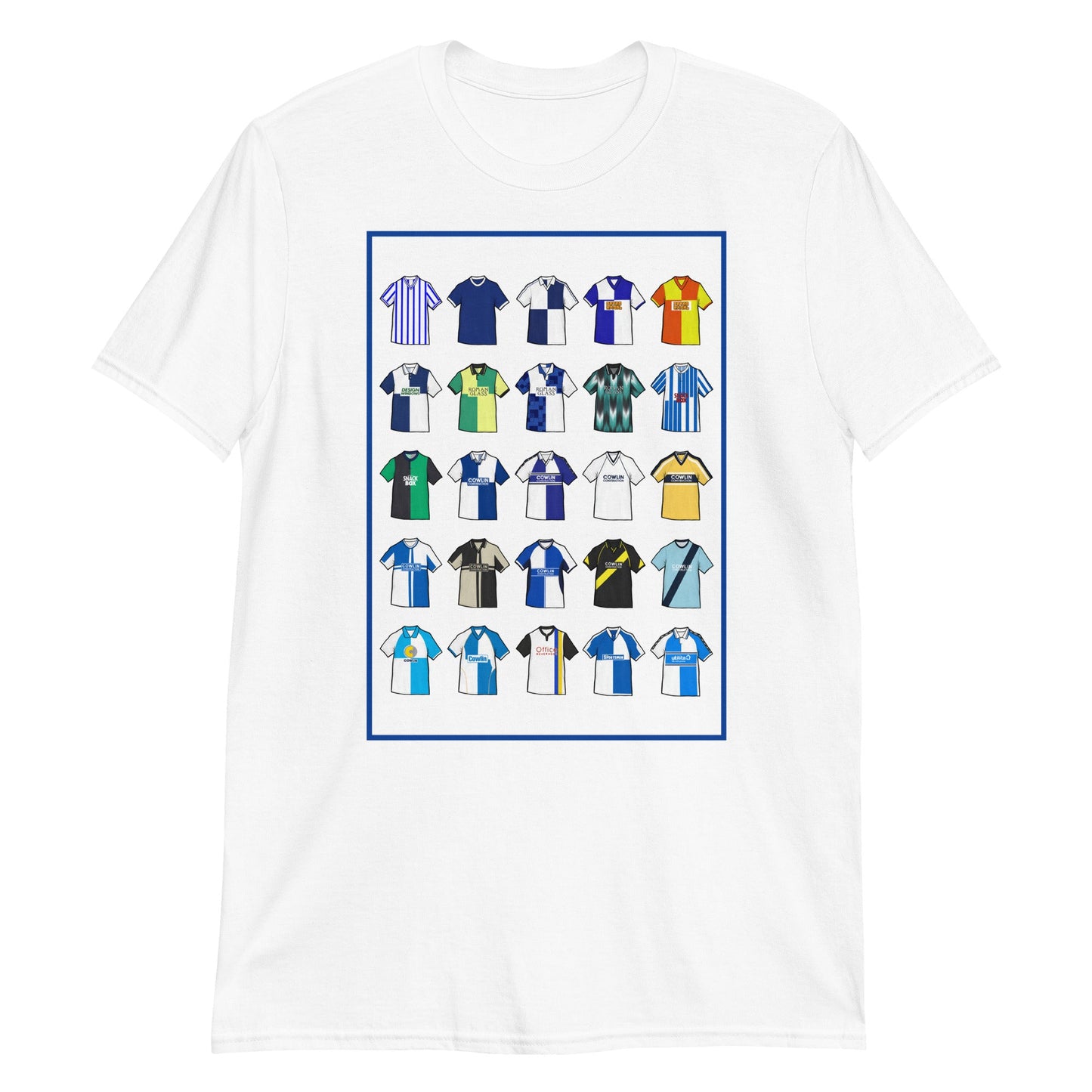 Bristol Rovers Classics Football Unisex T-Shirt