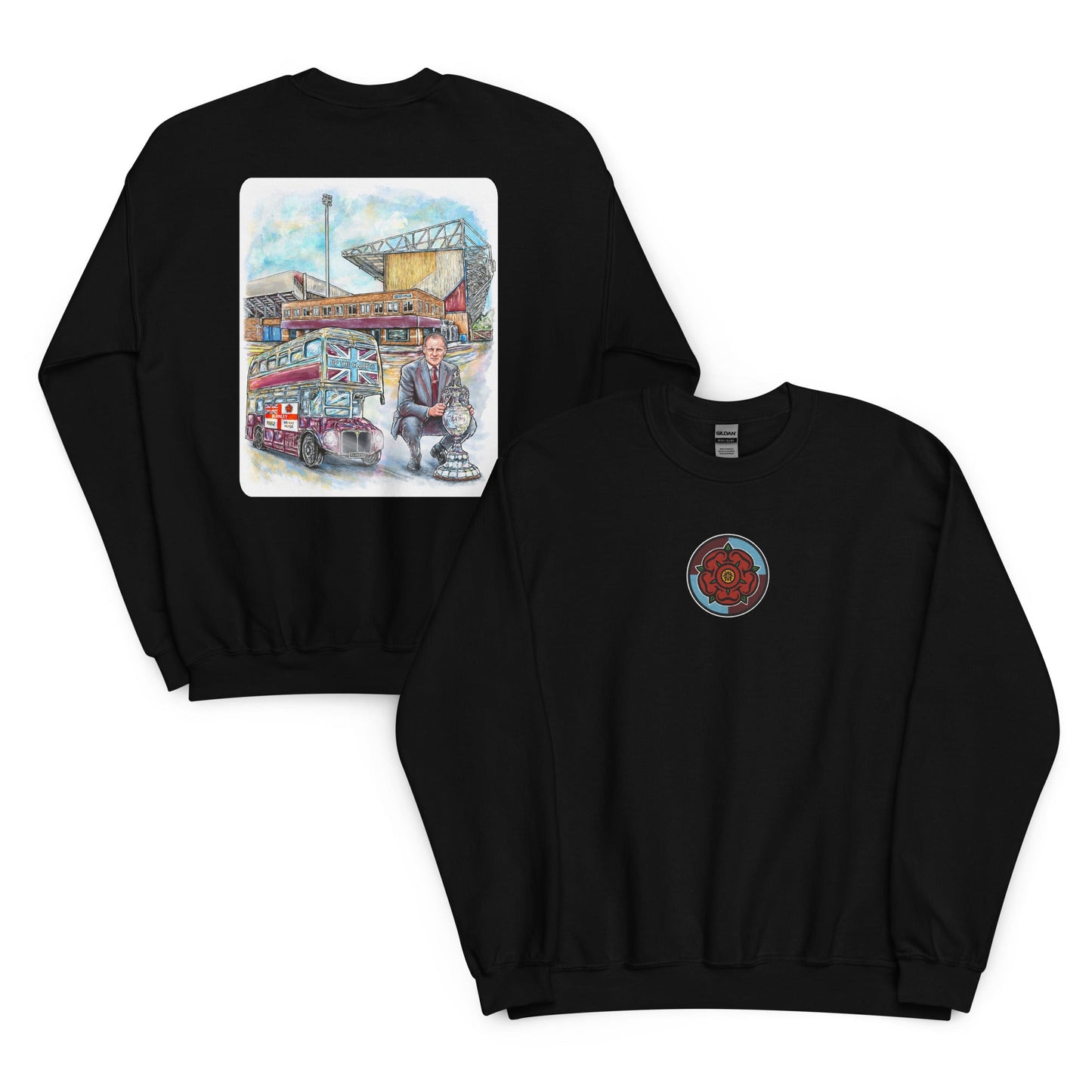 Burnley Inspired Spirit Of The Clarets Football Unisex Sweatshirt