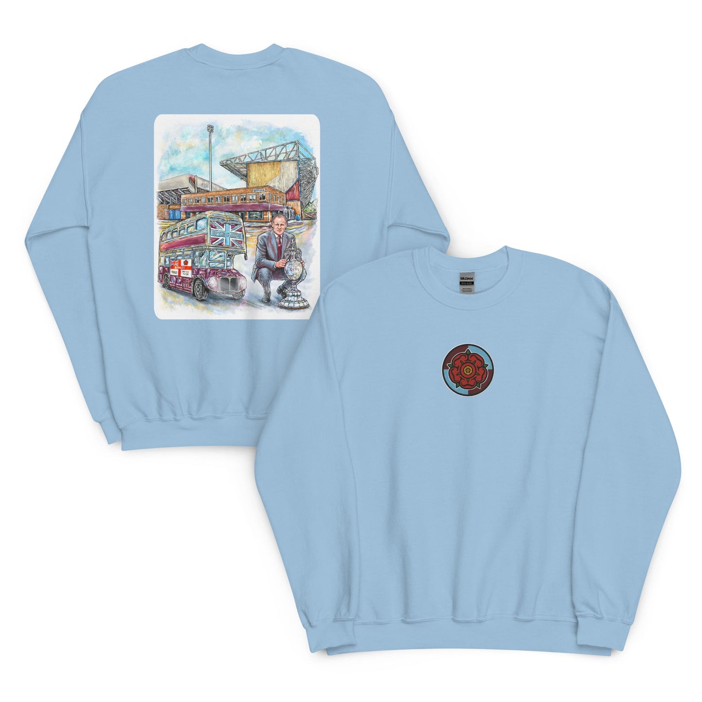 Burnley Inspired Spirit Of The Clarets Football Unisex Sweatshirt