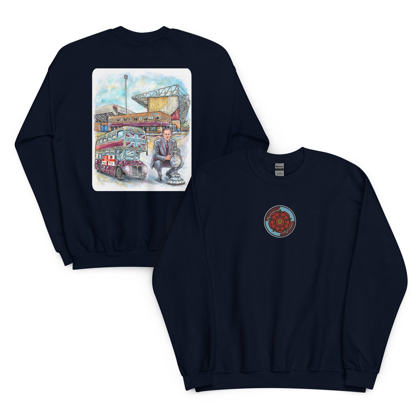 Burnley Inspired Spirit Of The Clarets Football Unisex Sweatshirt