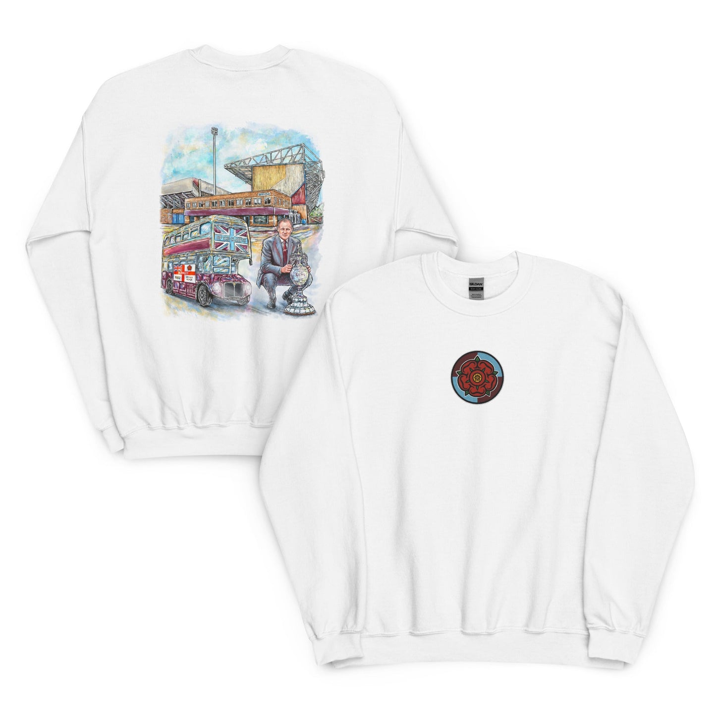 Burnley Inspired Spirit Of The Clarets Football Unisex Sweatshirt