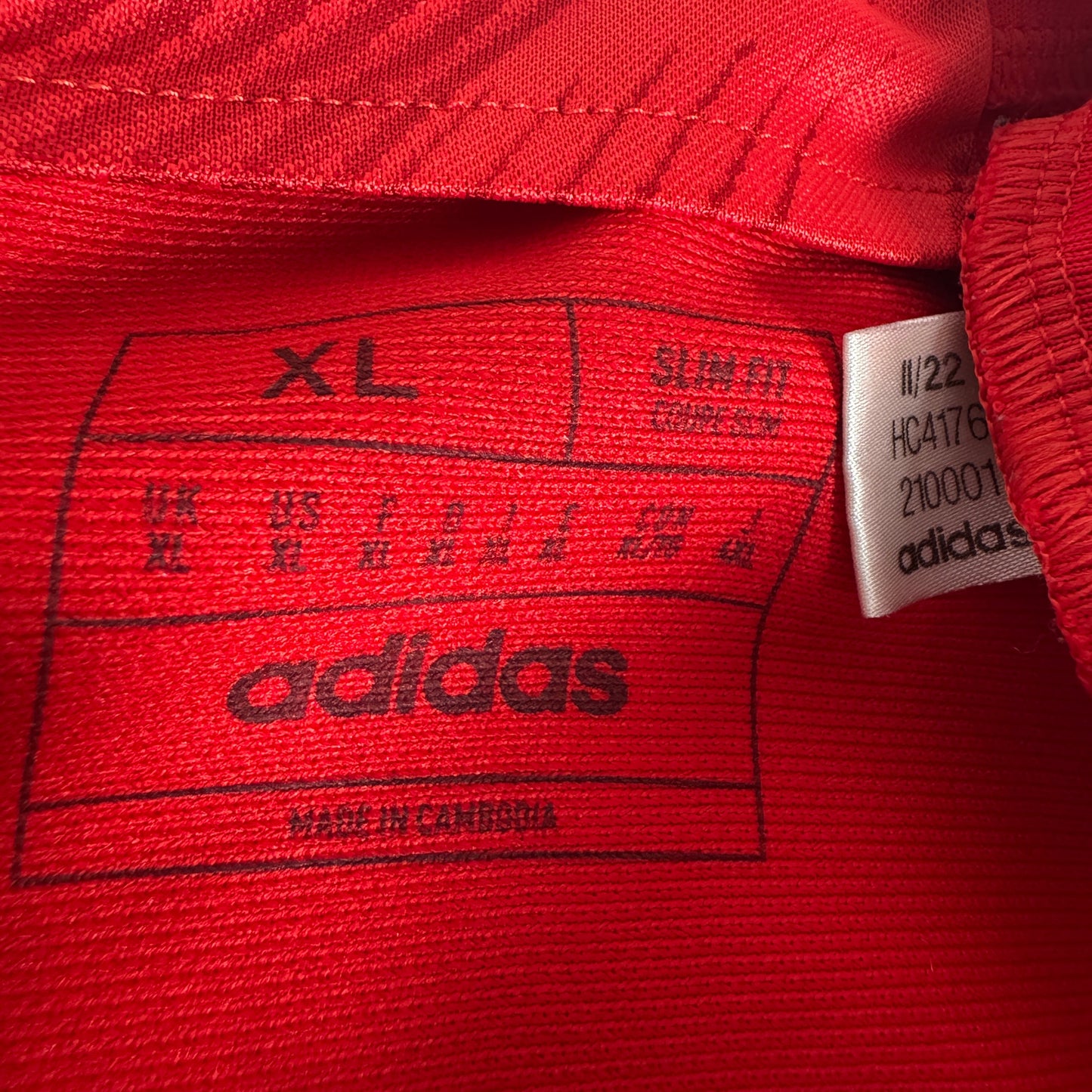 Wales 2022/2023/2024 Home Football Shirt XL