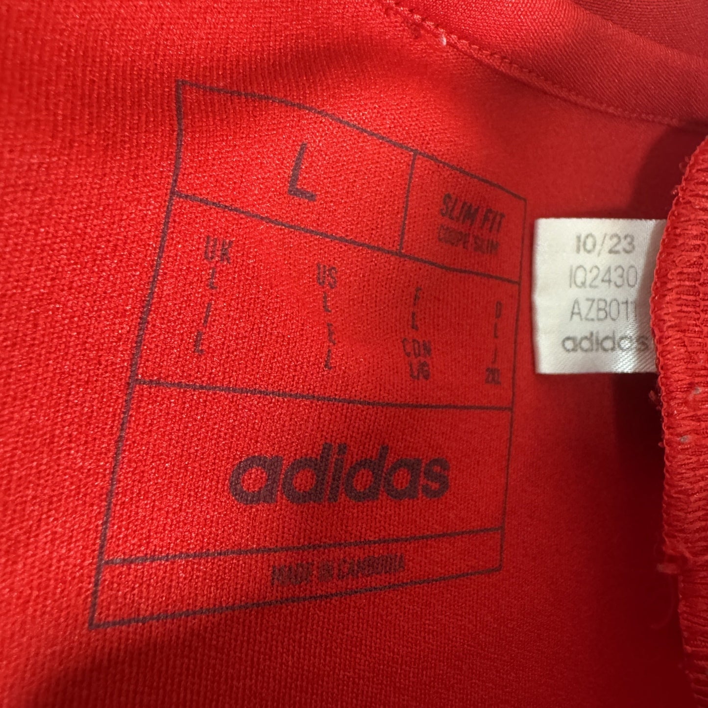 Wales 2024/2025/2026 Home Shirt Large