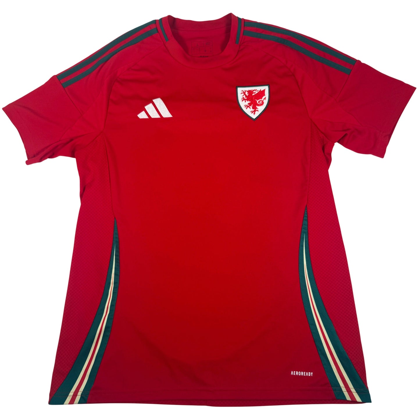 Wales 2024/2025/2026 Home Football Shirt Large