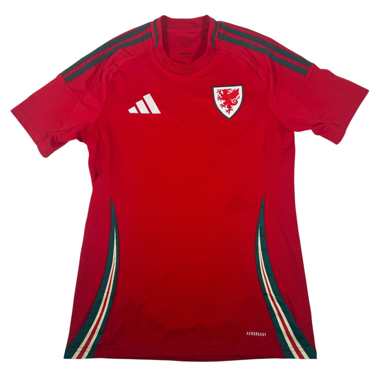 Wales 2024/2025 Home Football Shirt Small