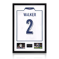 Kyle Walker Signed England Shirt Premium Frame