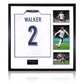 Kyle Walker Signed England Shirt Elite Frame