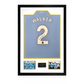 Kyle Walker Signed Manchester City 23/24 Premier League Champions Shirt Premium Frame