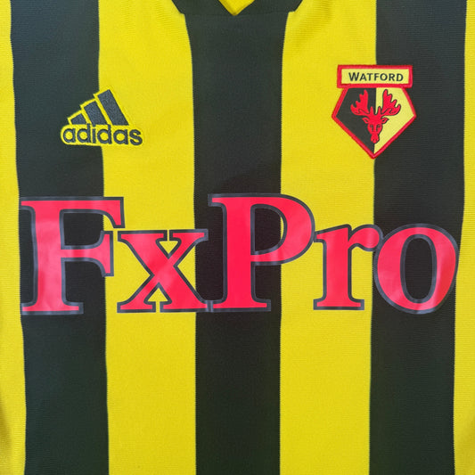 Watford 2018/2019 Home Football Shirt Small