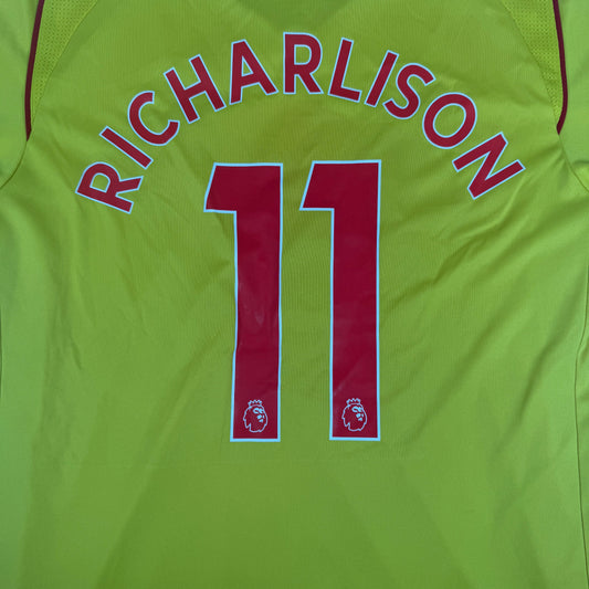 RICHARLISON 11 Watford 2019/2020 Home Football Shirt Large