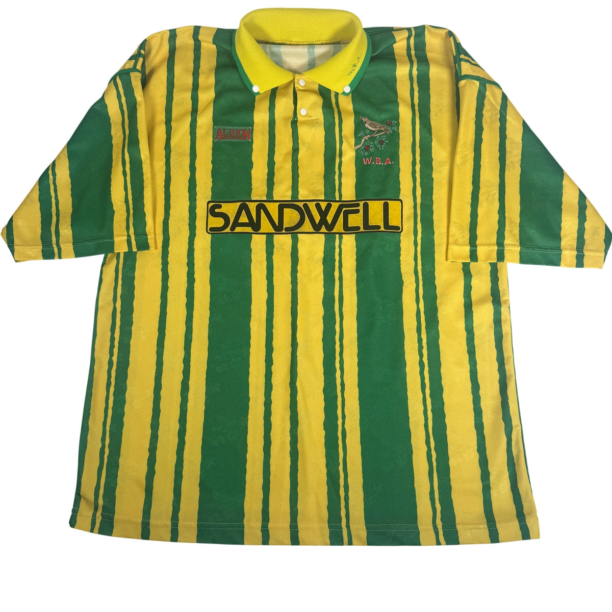 West Bromwich Albion 1992/1993 Third Football Shirt XL