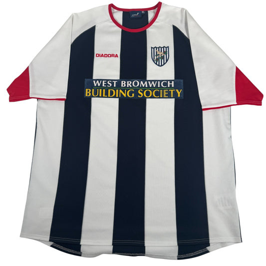 West Bromwich Albion 2003/2004 Home Football Shirt XL