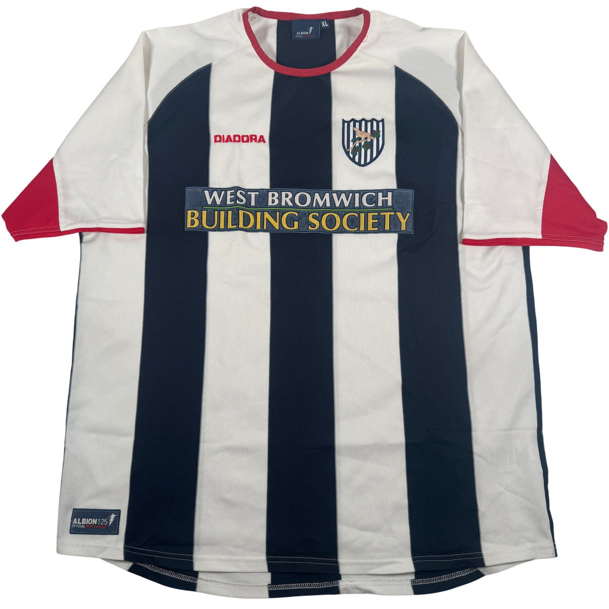West Bromwich Albion 2003/2004 Home Football Shirt XL