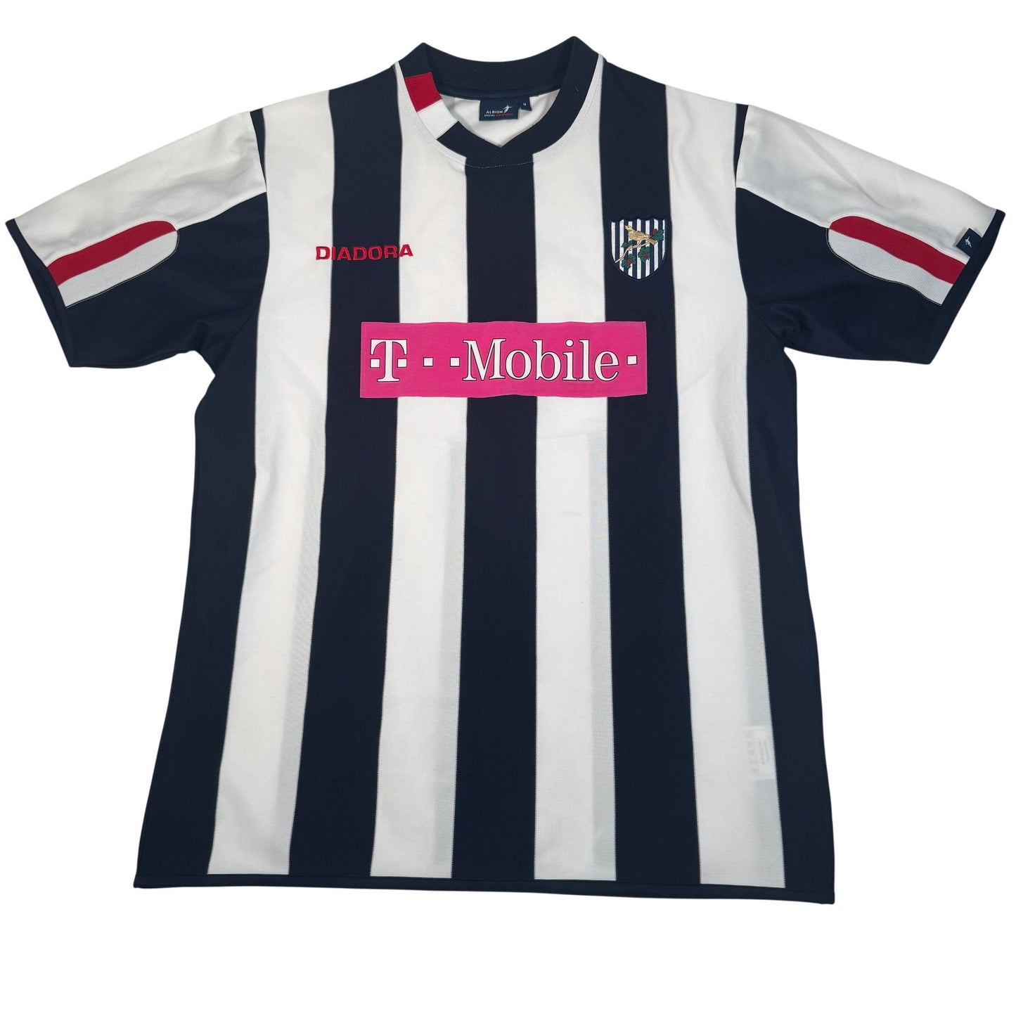 West Bromwich Albion 2004/2005 Home Football Shirt Medium