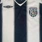 West Bromwich Albion 2008/2009 Home Football Shirt Medium