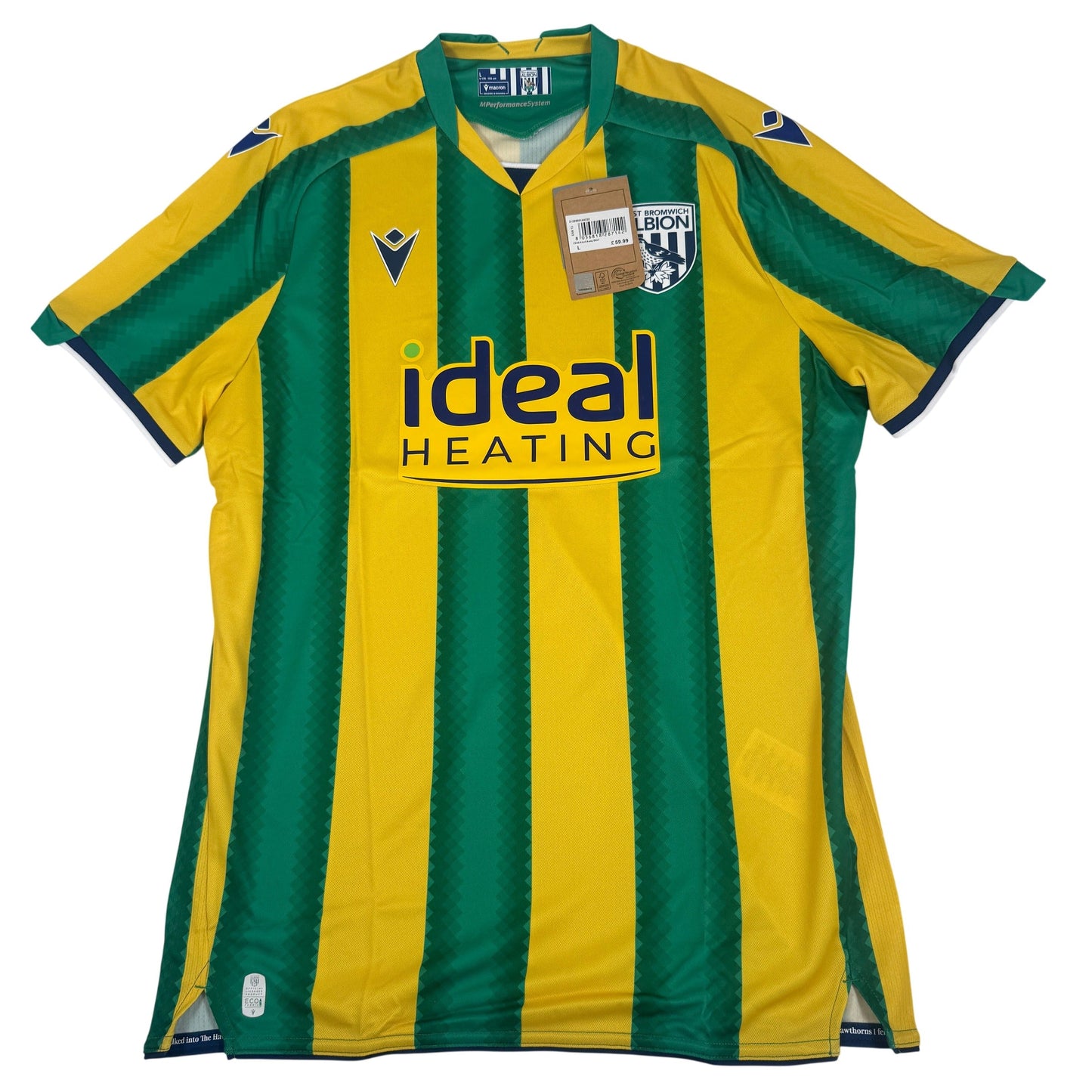 West Bromwich Albion 2025/2026 Away Football Shirt Large BNWT