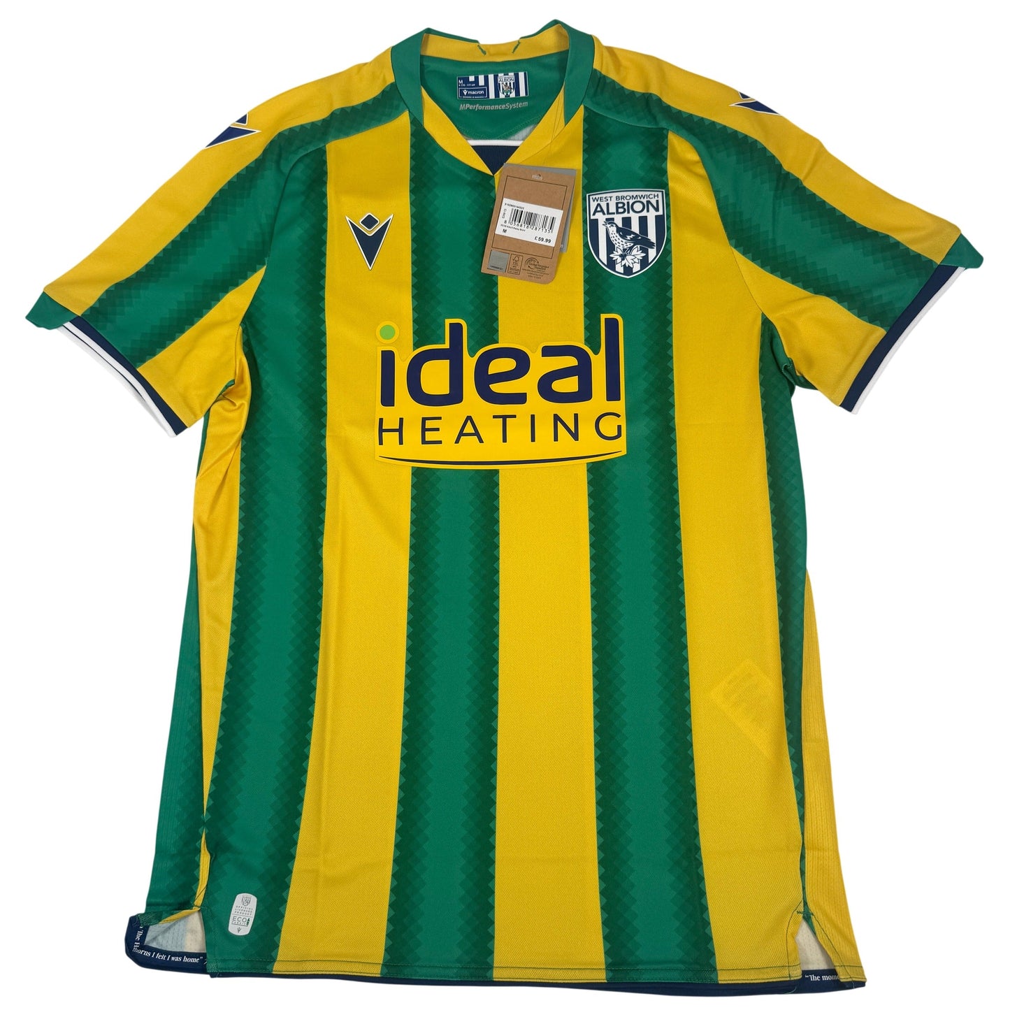 West Bromwich Albion 2025/2026 Away Football Shirt Medium BNWT