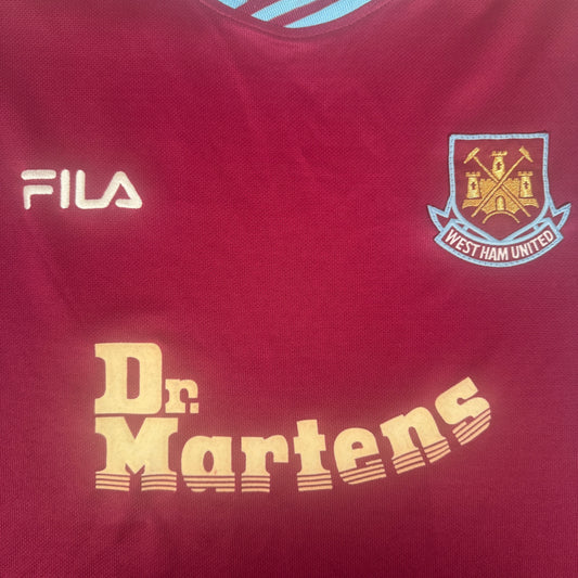 West Ham United 2001/2002/2003 Home Football Shirt XL