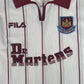 West Ham United 2002/2003 Away Football Shirt Medium