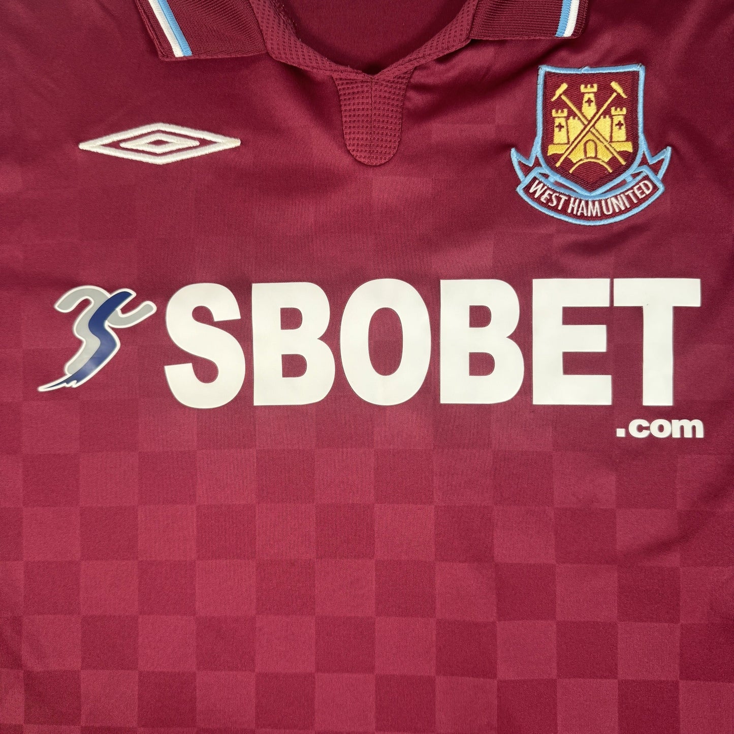 West Ham United 2009/2010 Home Long Sleeve Shirt XXL