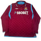 West Ham United 2009/2010 Home Long Sleeve Shirt XXL
